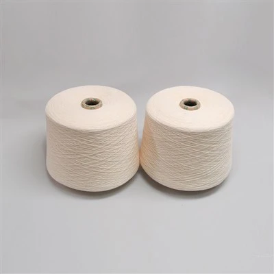 Koulè Polyester Viskoz Twa Nwayo Spun Fil